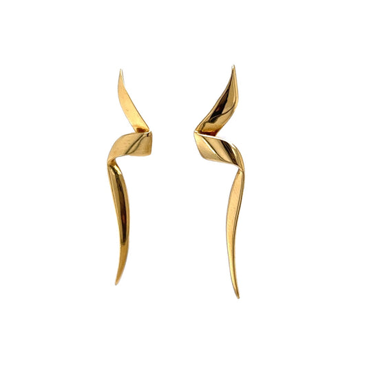 Tiffany & Co. Paloma Picasso Earrings in 18k Yellow Gold