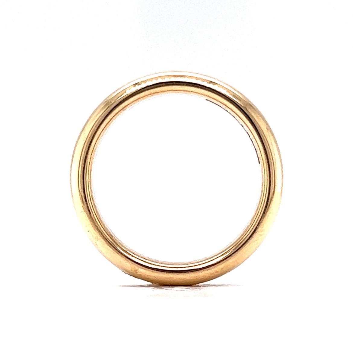 Classic 5mm High Polish Wedding Band in 18k Yellow Gold