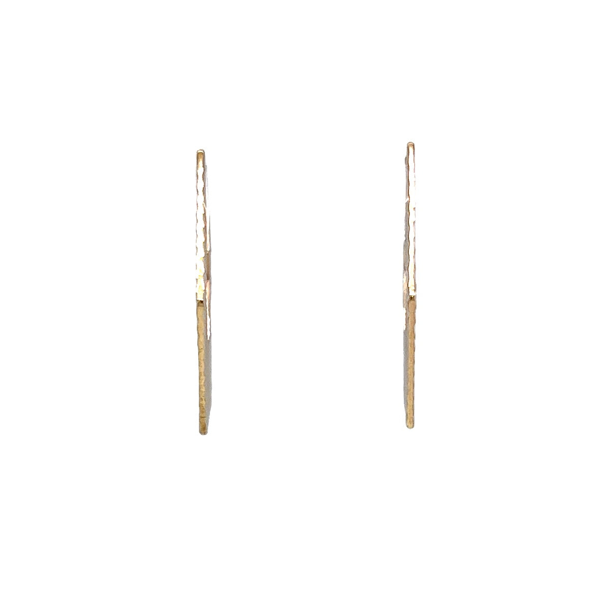 Gold Geometric Hoop Earrings | Estella Bartlett | Lisa Angel