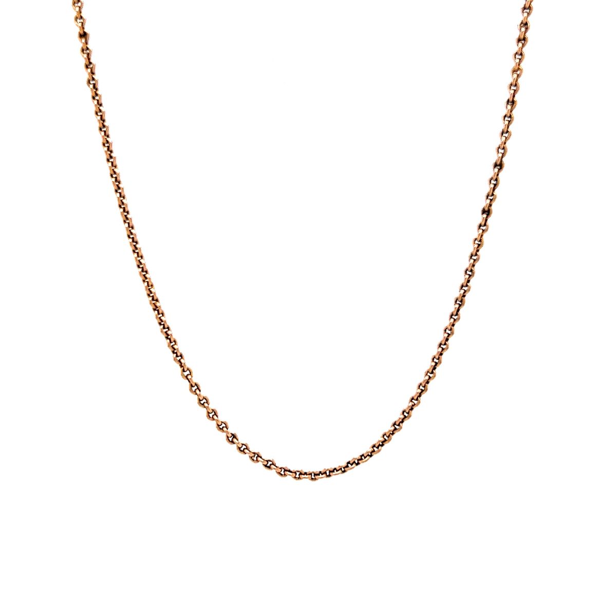 18 inch Link Necklace 10k Yellow Gold