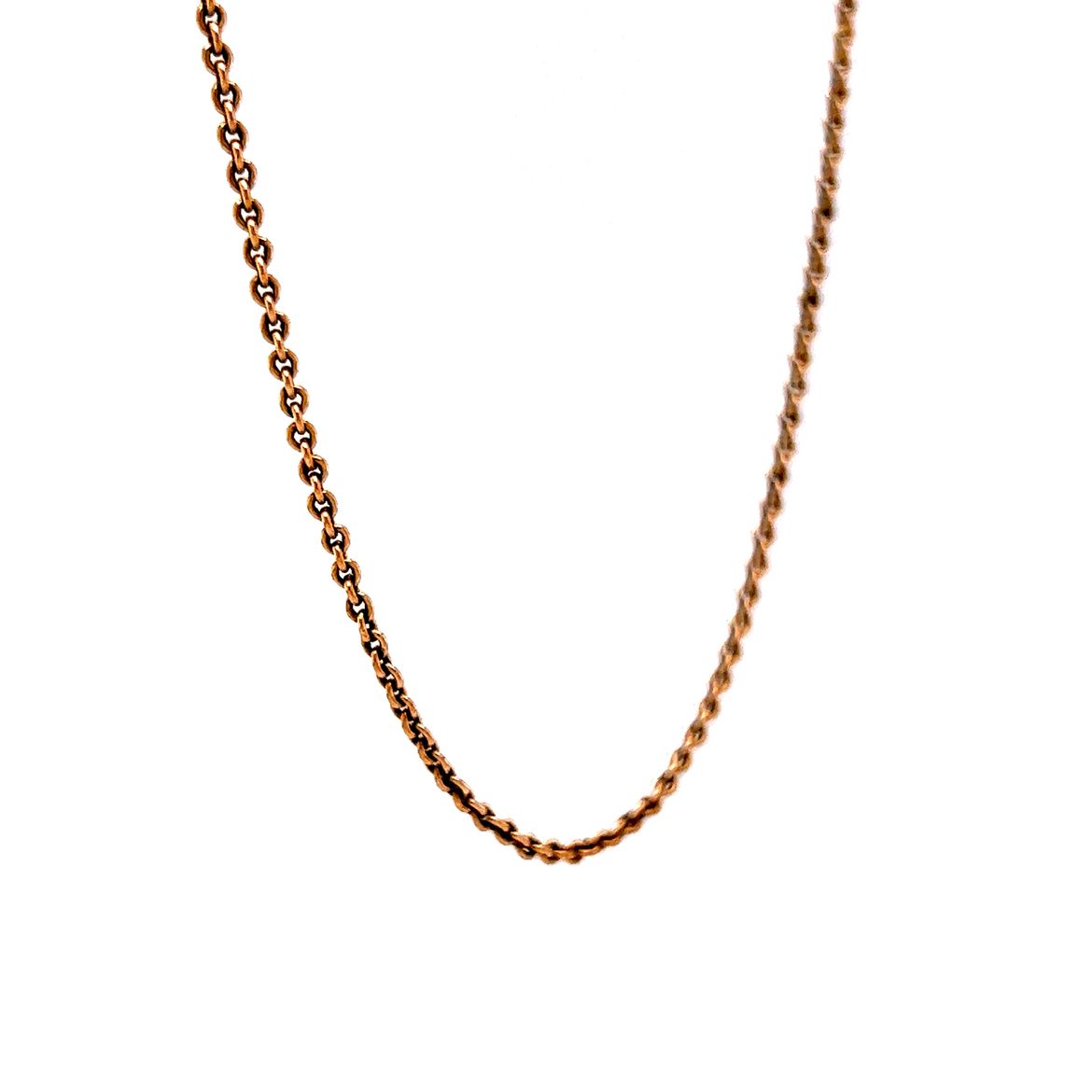 18 inch Link Necklace 10k Yellow Gold