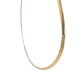 Two-Tone Reversible Omega Necklace in 14k Gold