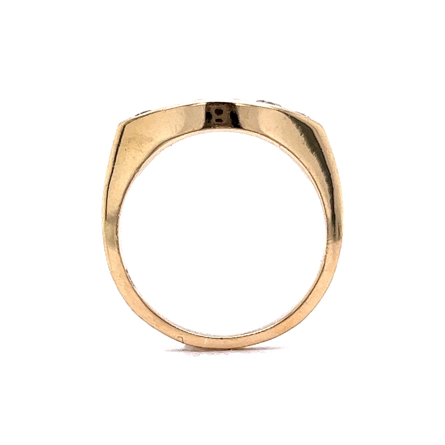 .52 Diamond Five Stone Right Hand Ring in 14k Yellow Gold