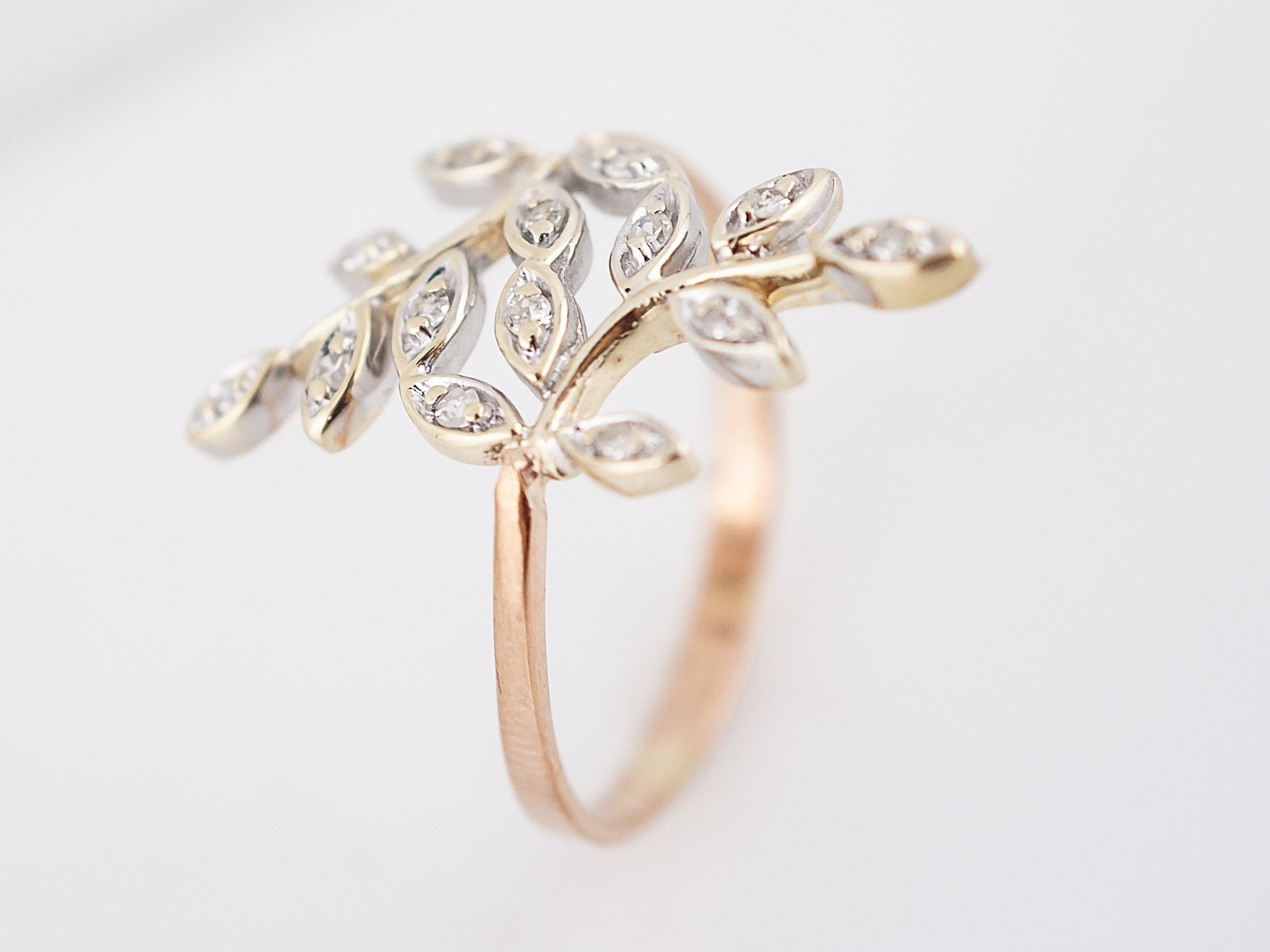 Elegant Gold Ring with Realistic Leaf Design Stock Illustration -  Illustration of luxurious, accessory: 293821180