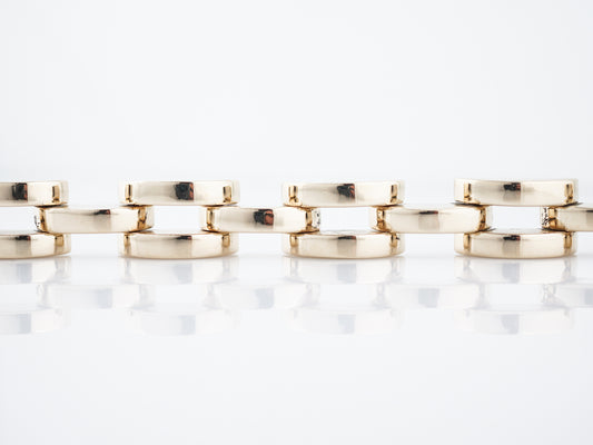 Vintage Bracelet Mid-Century in 14K Yellow Gold