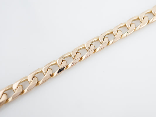 Bracelet Modern Chain Link in 14K Yellow Gold