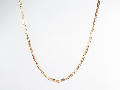 24 inch Chain Necklace in 18k Yellow Gold