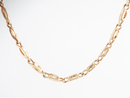 24 inch Chain Necklace in 18k Yellow Gold