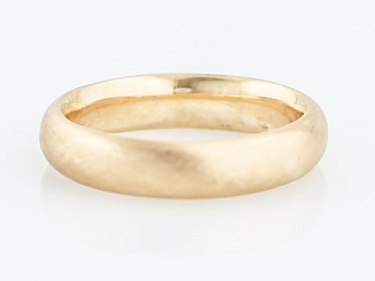 Antique Wedding Band Art Deco in 18k Yellow Gold