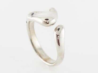 Right Hand Ring Modern Tiffany & Co. Elsa Peretti in Sterling Silver