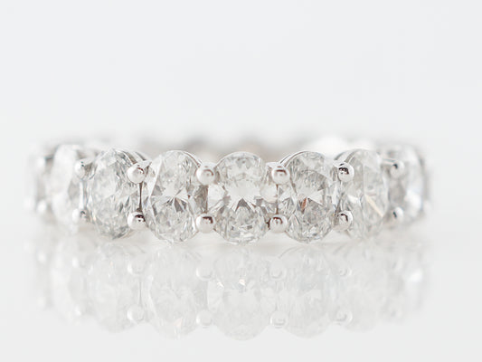 4 Carat Diamond Eternity Band in White Gold