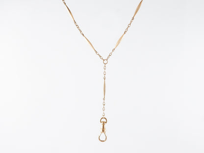 Antique Victorian Chain in 14k Yellow Gold