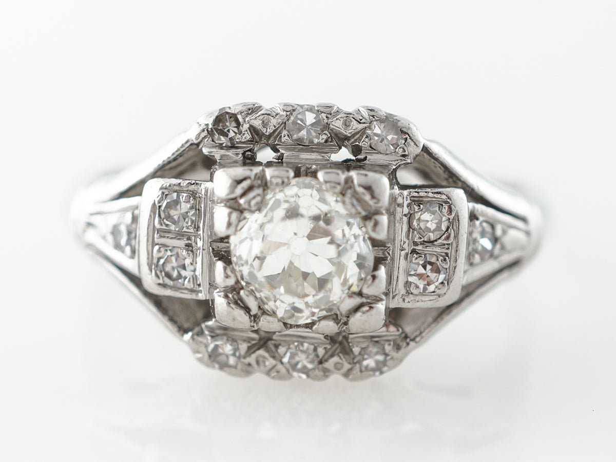14K Real Vintage 8.50 CARAT Emerald And Diamond Ring – Prince The Jeweler