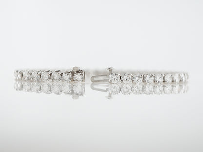 Bracelet Modern 8.18 Round Brilliant Cut Diamonds in 18k White Gold