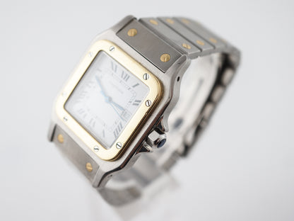 Cartier Santos Galbee 2961 Automatic Watch in 18k