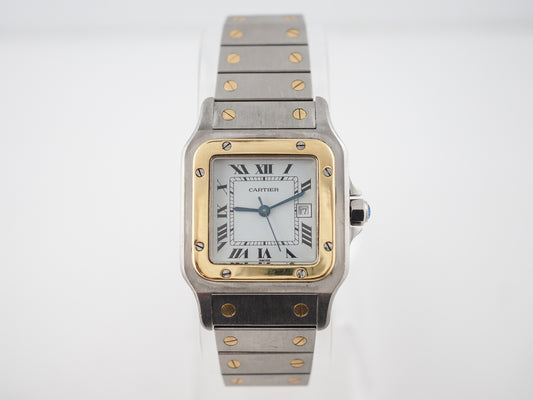 Cartier Santos Large Model Automatic in 18k Yellow Gold & Stainless Steel