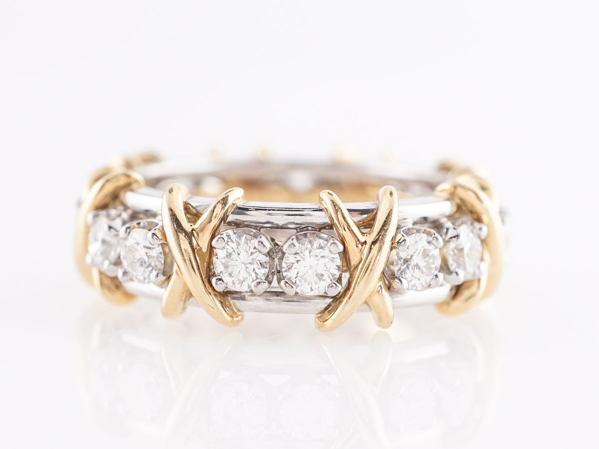 Tiffany & Co. Eternity Diamond Wedding Band in 18k