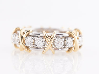 Tiffany & Co. Eternity Diamond Wedding Band in 18k