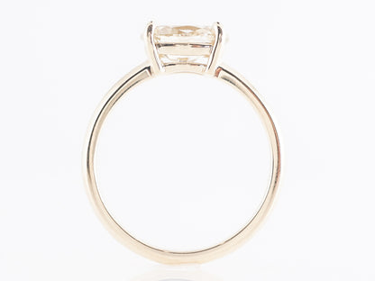 1.25 Fancy Yellow Diamond Engagement Ring in Yellow Gold