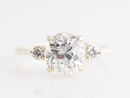 2.02 Carat GIA Certified Solitaire Diamond Engagement Ring