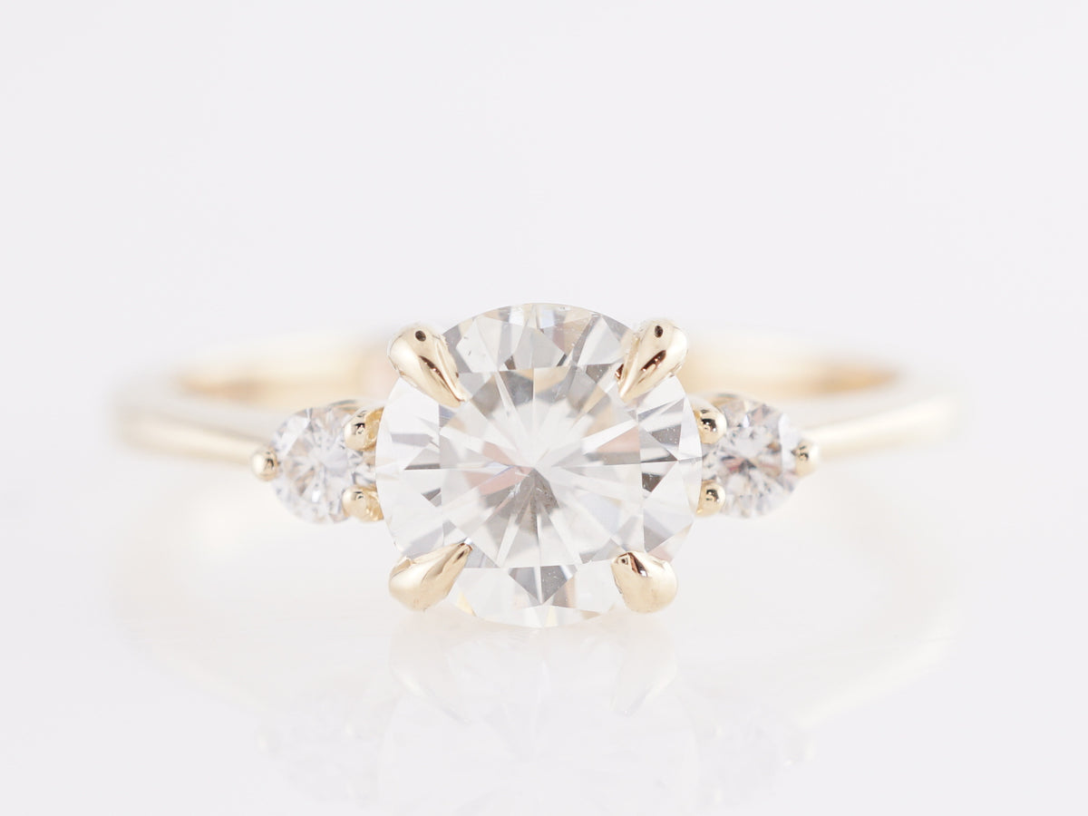 1.03 GIA Diamond Engagement Ring in 14k Yellow Gold