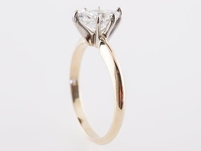 Marquise Diamond Solitaire Engagement Ring in 14K