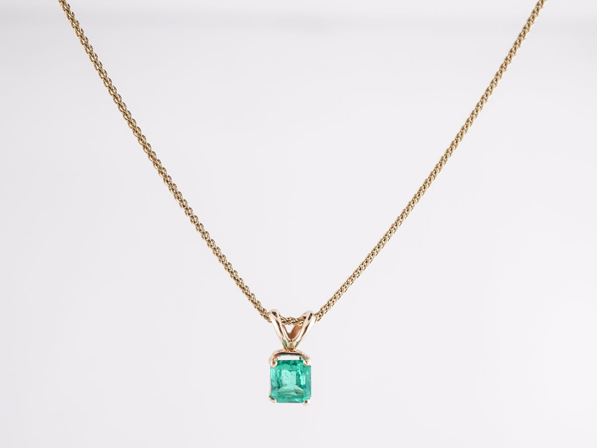 Emerald and Crystal Necklace – Serum No. 5