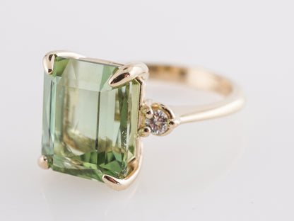 6.19 Tourmaline Cocktail Ring with Diamond Accents