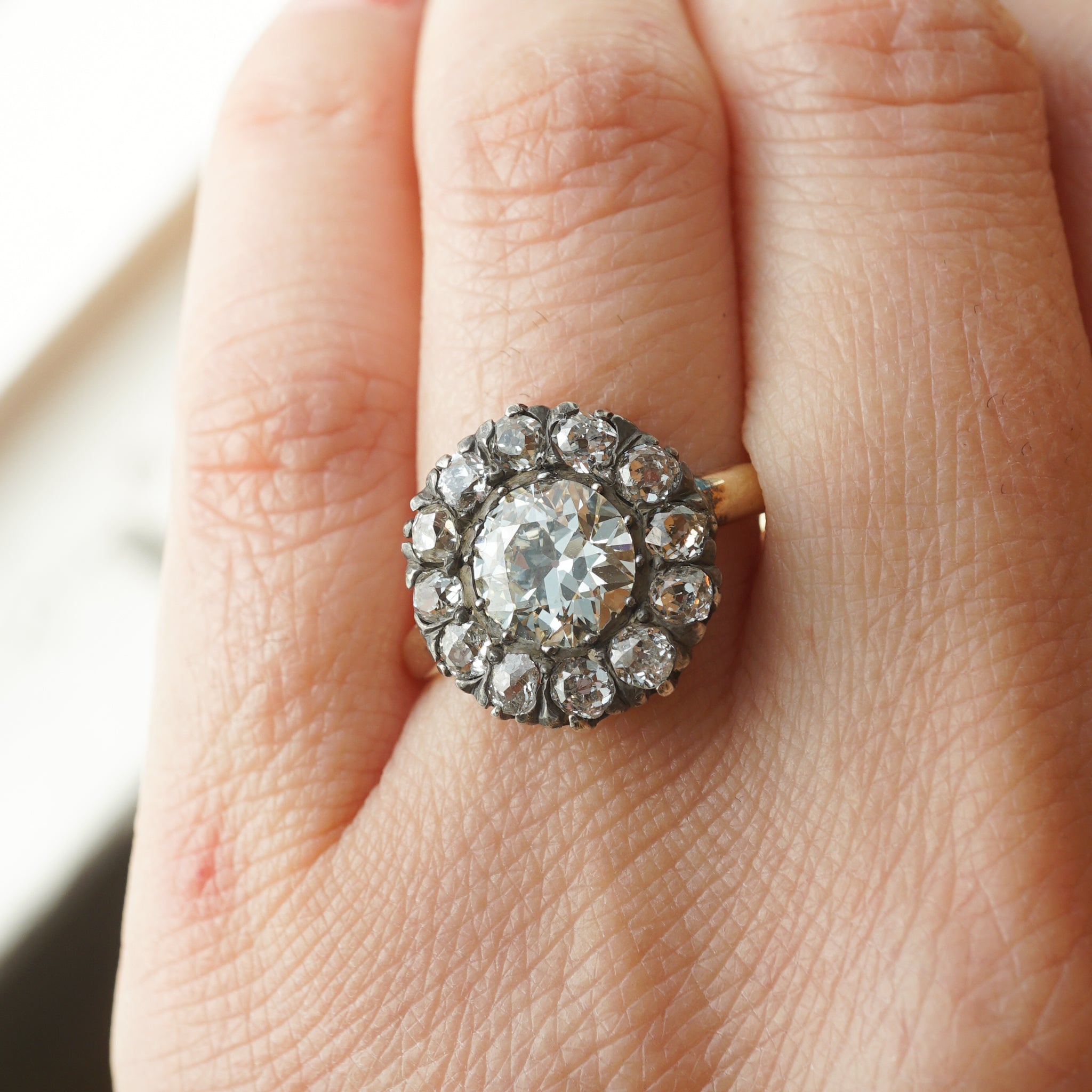 Victorian cluster 2025 engagement rings