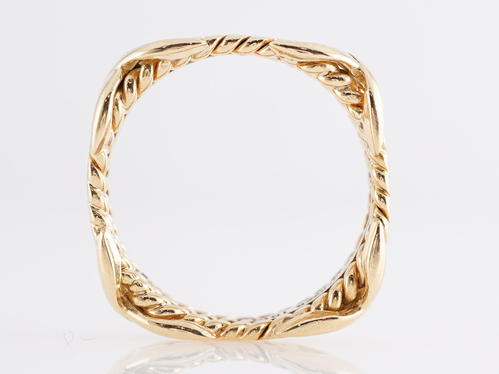 Tiffany Schlumberger X Ring in 18K Yellow Gold