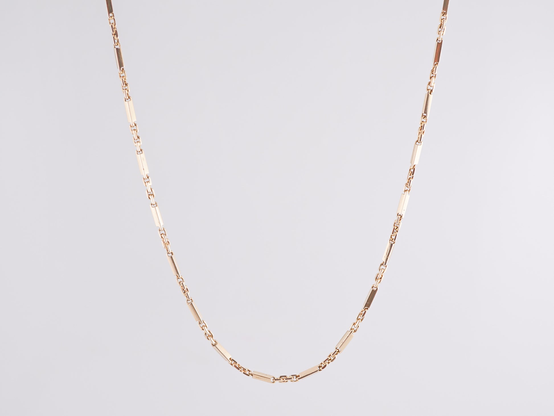21 Inch Necklace in 18k Yellow Gold