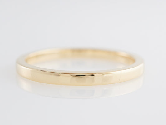 Tiffany & Co Wedding Band in 18k Yellow Gold