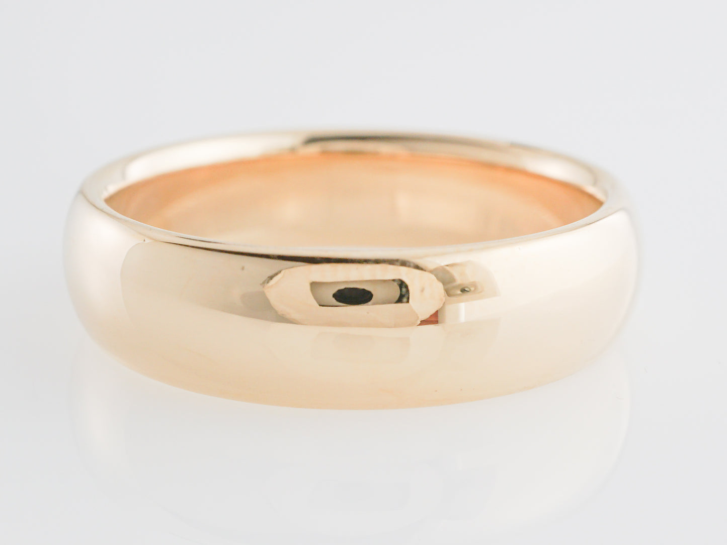 Men's 6mm Comfort Fit Wedding Band in 14k Yellow Gold