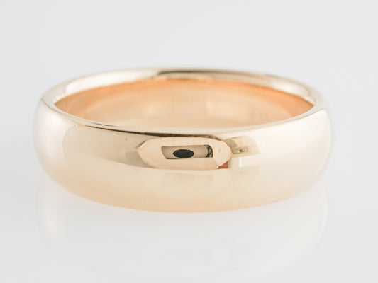 **ON HOLD**Men's 6mm Comfort Fit Wedding Band in 14k Yellow Gold