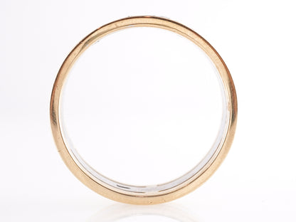 Men's Diamond Wedding Band in 14k Yellow Gold