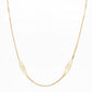 Ornate Mid-Century 18 Inch Chain in 14k Yellow Gold