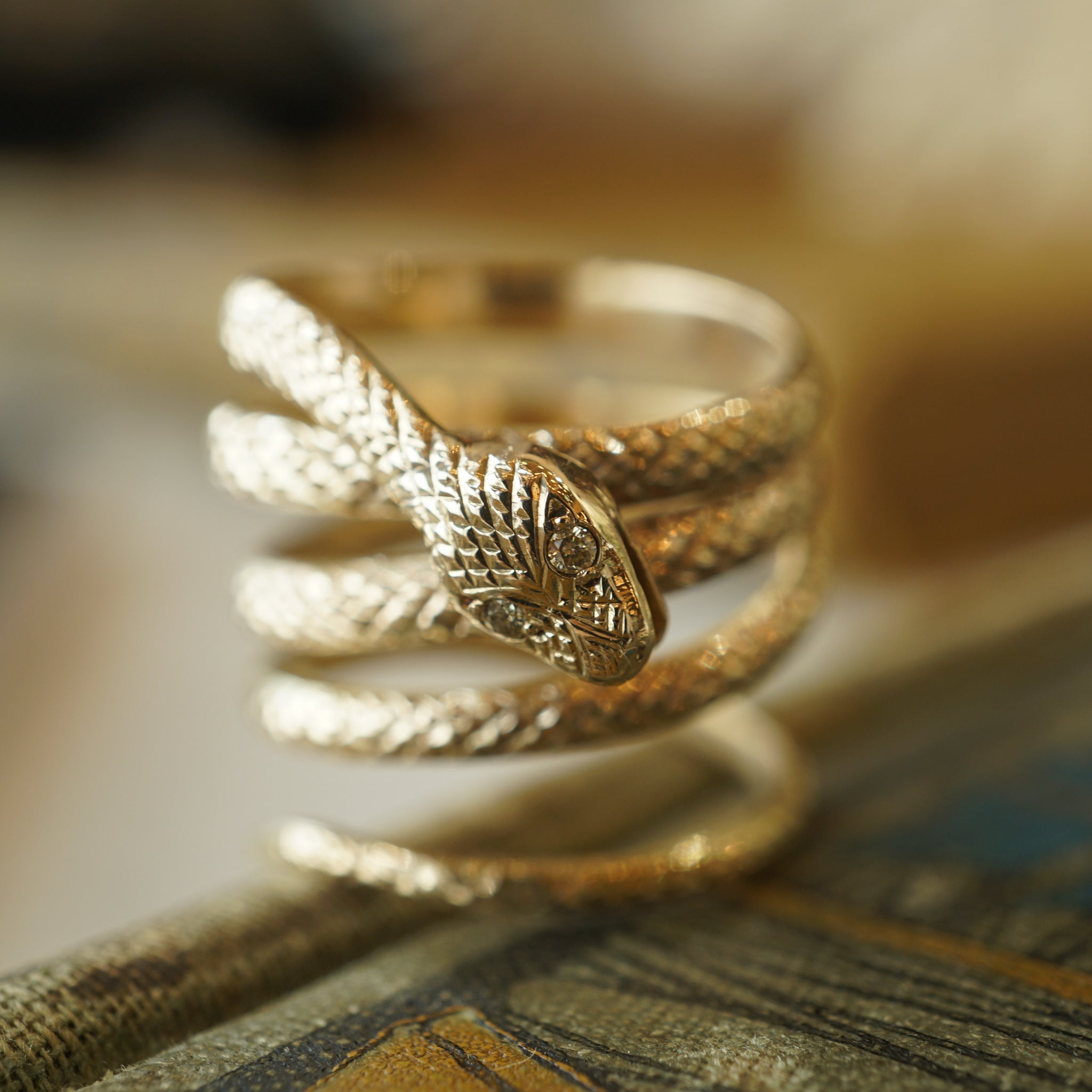 Wisdom Snake Spiral Ring | Local Eclectic – local eclectic