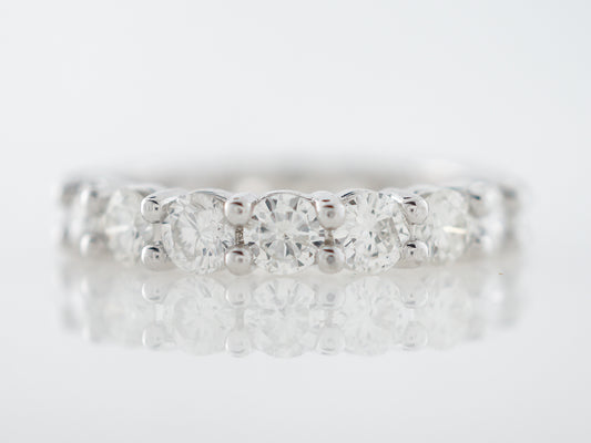 3 Carat Diamond Eternity Wedding Band in White Gold