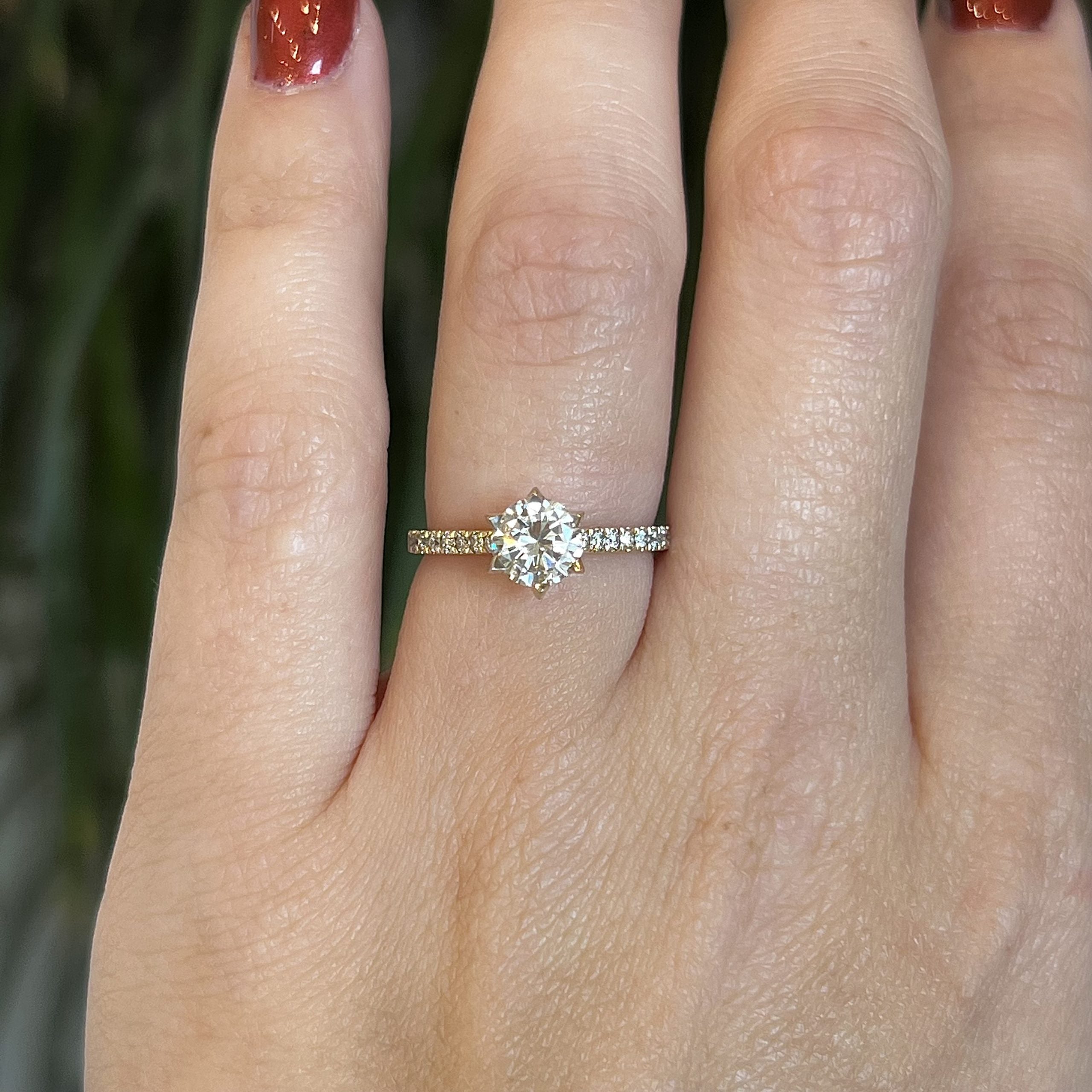 Solitaire Diamond Ring | Linjer Jewelry
