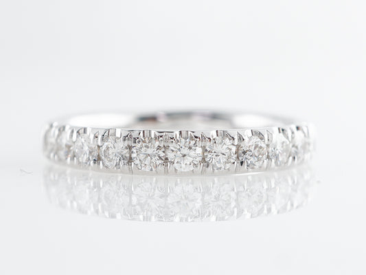 .55 Carat Diamond Wedding Band in 14k White Gold