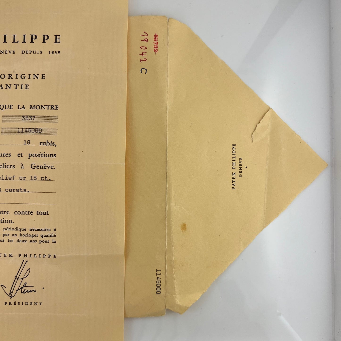 Patek Philippe Vintage 18K Yellow Gold Calatrava 1970 Original Papers 3537
