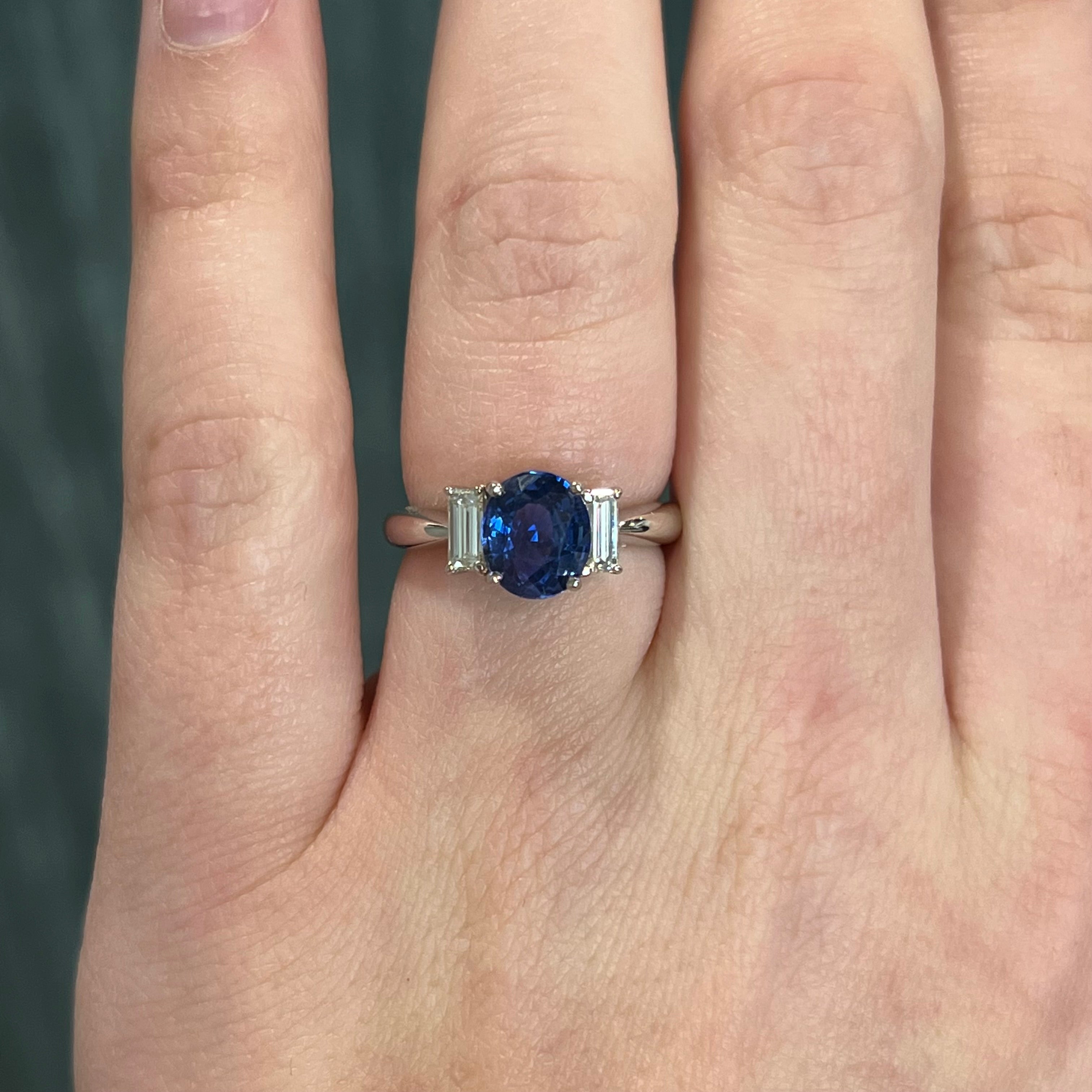 Yellow & Blue Sapphire Ring – River's Edge Gems