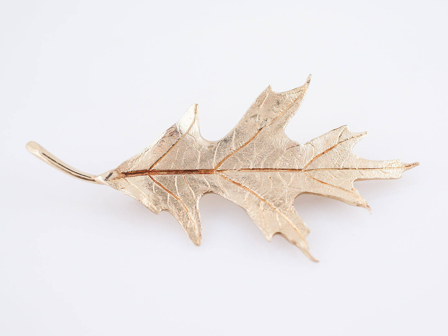 Leaf Brooch Modern Tiffany & Co in 14k Yellow Gold