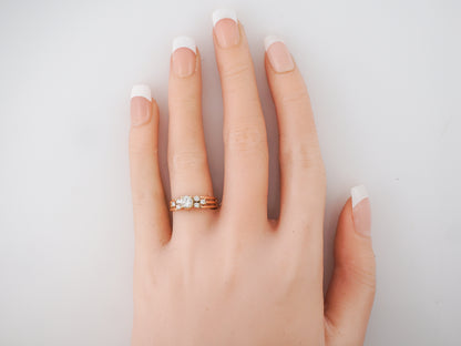 Beautiful Vintage Diamond Engagement Ring 1960's 14k