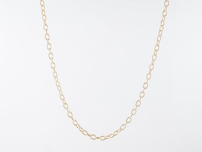 28 inch Yellow Gold Italian Made Chain