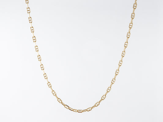 28 inch Yellow Gold Italian Chain