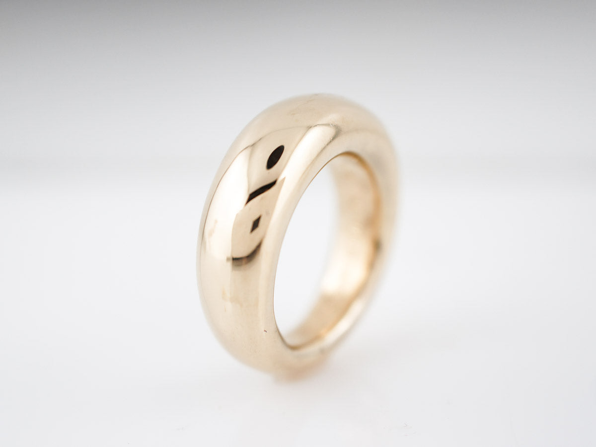 Modern Chaumet Right Hand Ring in 18k Yellow Gold