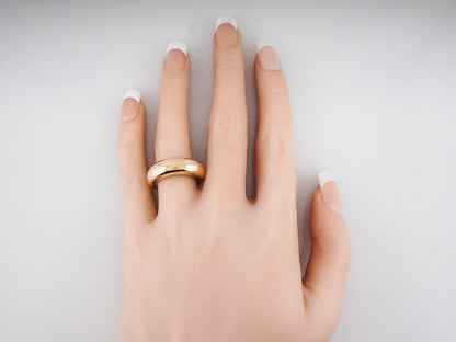 Modern Chaumet Right Hand Ring in 18k Yellow Gold