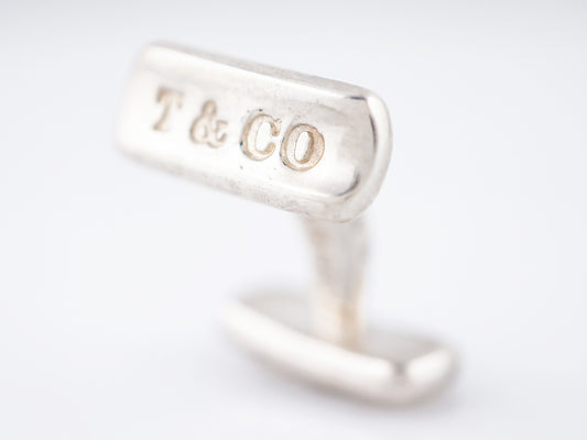 Modern Cufflinks Tiffany & Co. in Sterling Silver