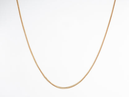 Modern Italian Necklace in Woven 14k Yellow Gold